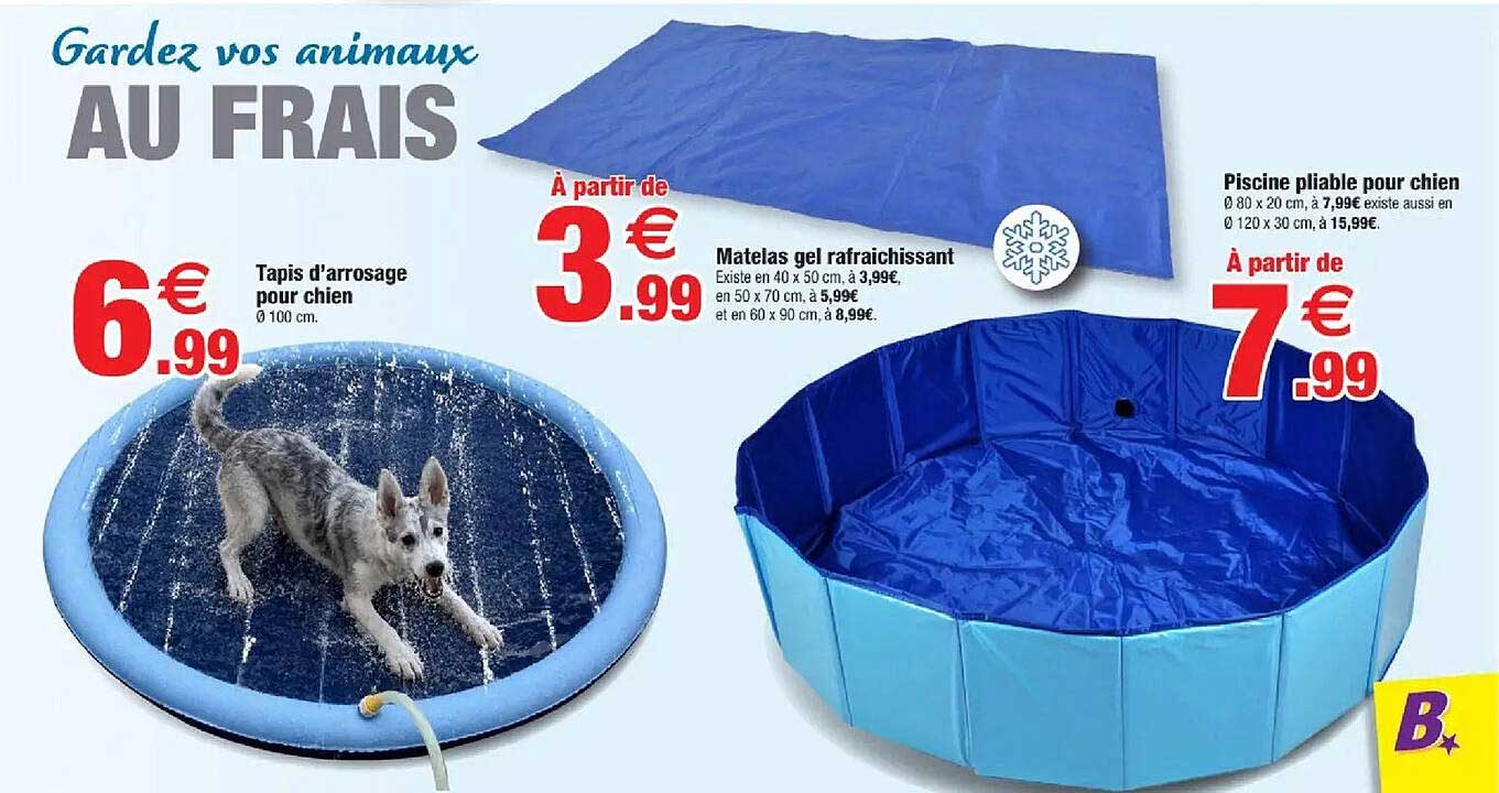 Gardez vos animaux AU FRAIS
