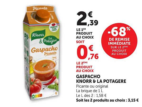 GASPACHO KNORR & LA POTAGERE