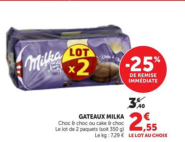 GATEAUX MILKA