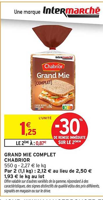 GRAND MIE COMPLET CHABRIOR