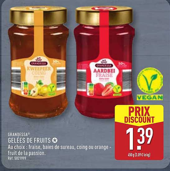 GRANDESSA® GELÉES DE FRUITS