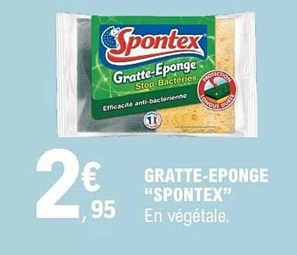 GRATTE-EPONGE “SPONTEX”