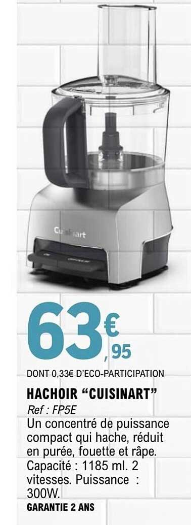 HACHOIR “CUISINART”