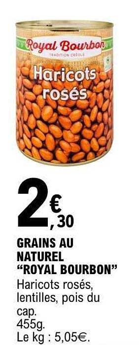 Haricots rosés