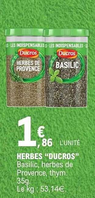HERBES “DUCROS”