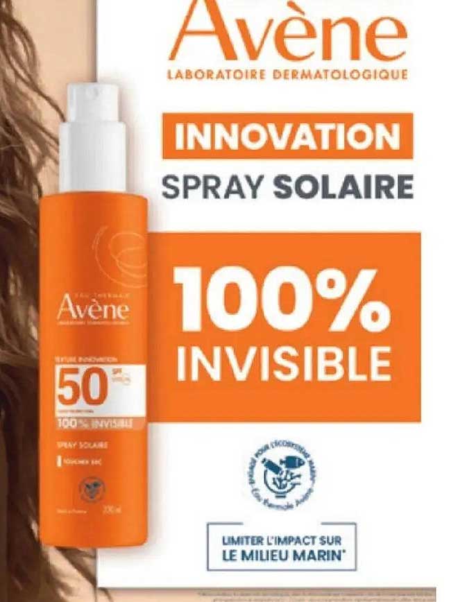 INNOVATION SPRAY SOLAIRE 100% INVISIBLE