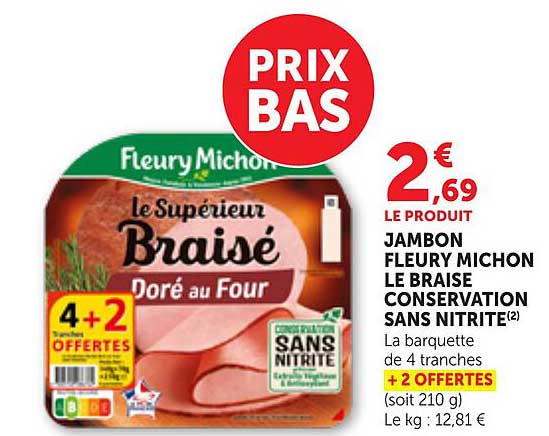 JAMBON FLEURY MICHON LE BRAISE CONSERVATION SANS NITRITE (2)