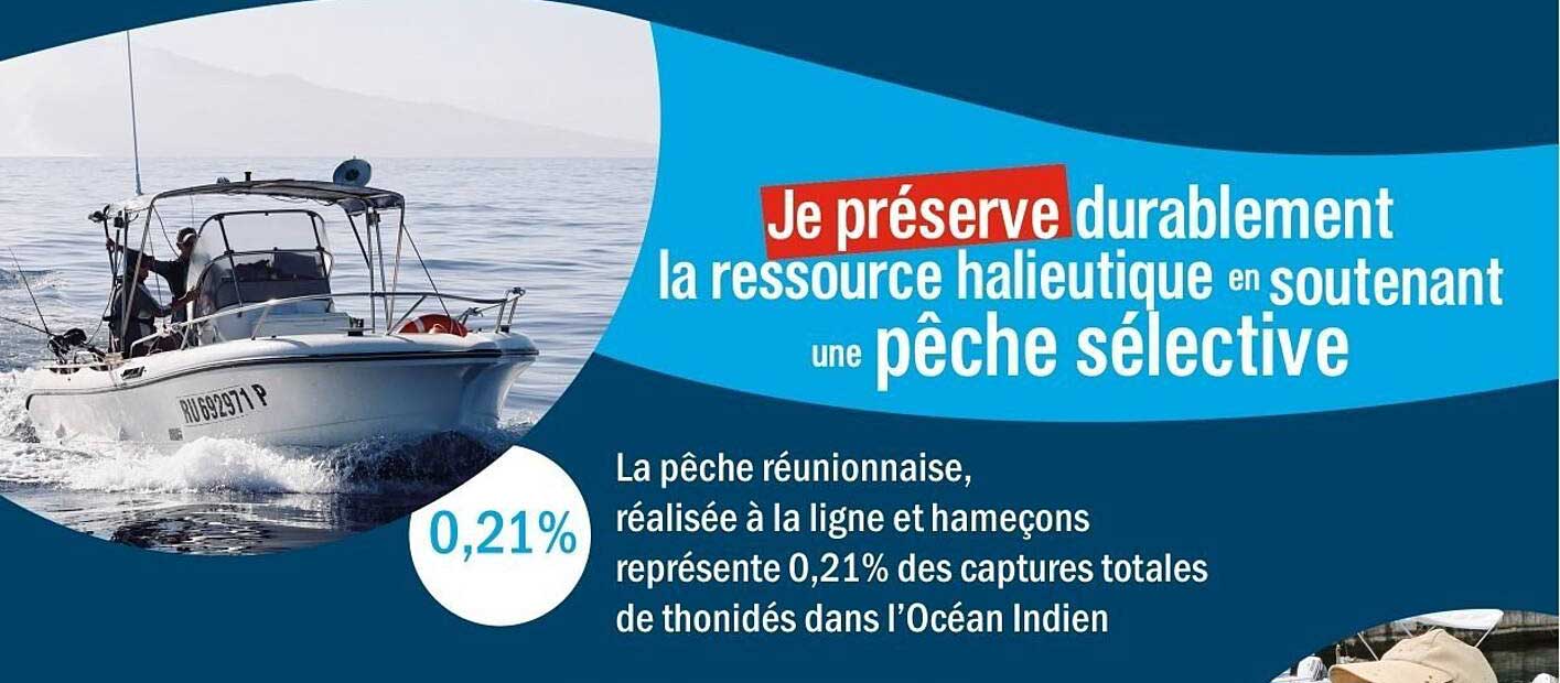 Je préserve durablement la ressource halieutique en soutenant une pêche sélective