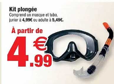 Kit plongée