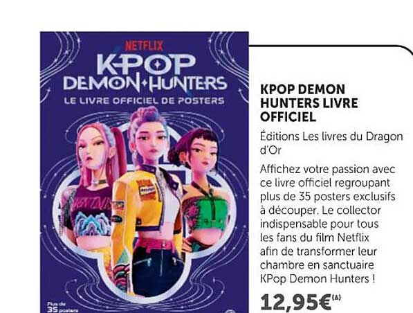KPOP DEMON HUNTERS LIVRE OFFICIEL