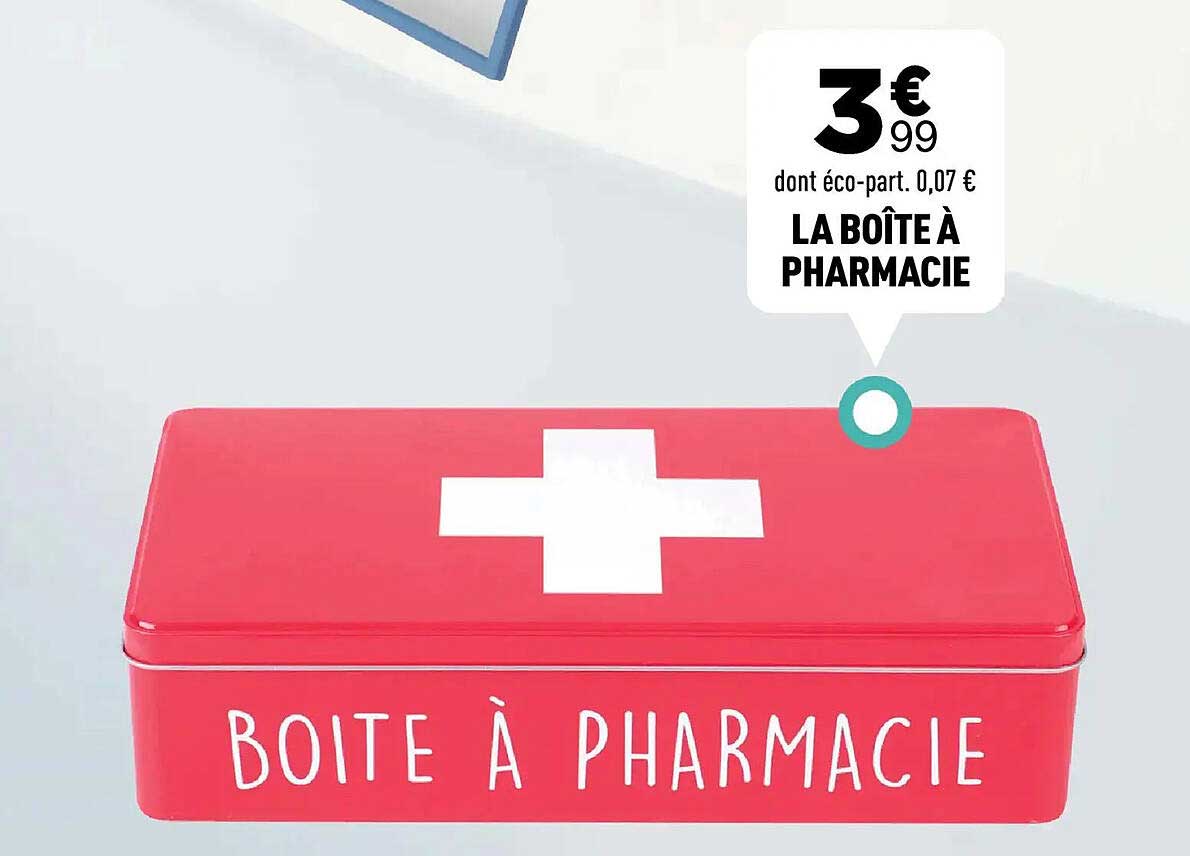 LA BOÎTE À PHARMACIE