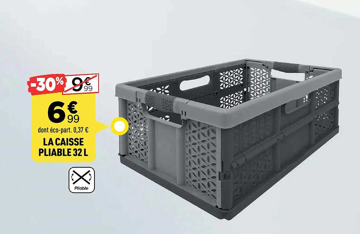 LA CAISSE PLIABLE 32 L