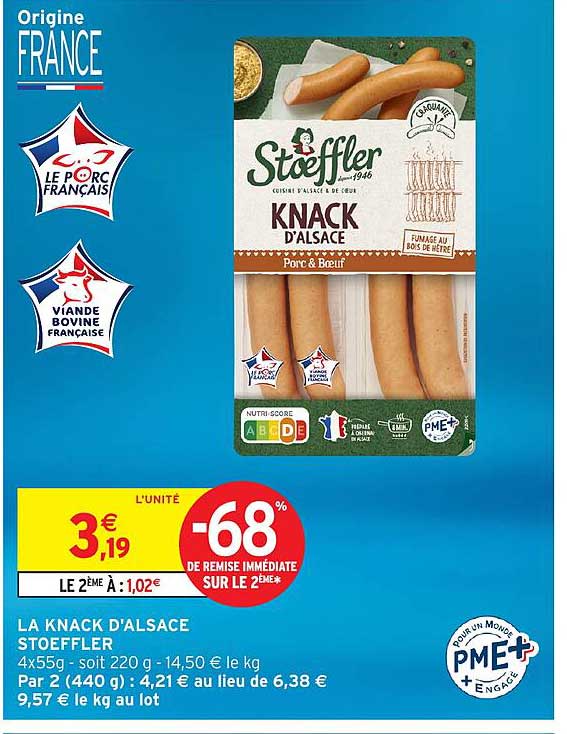 LA KNACK D'ALSACE STOEFFLER