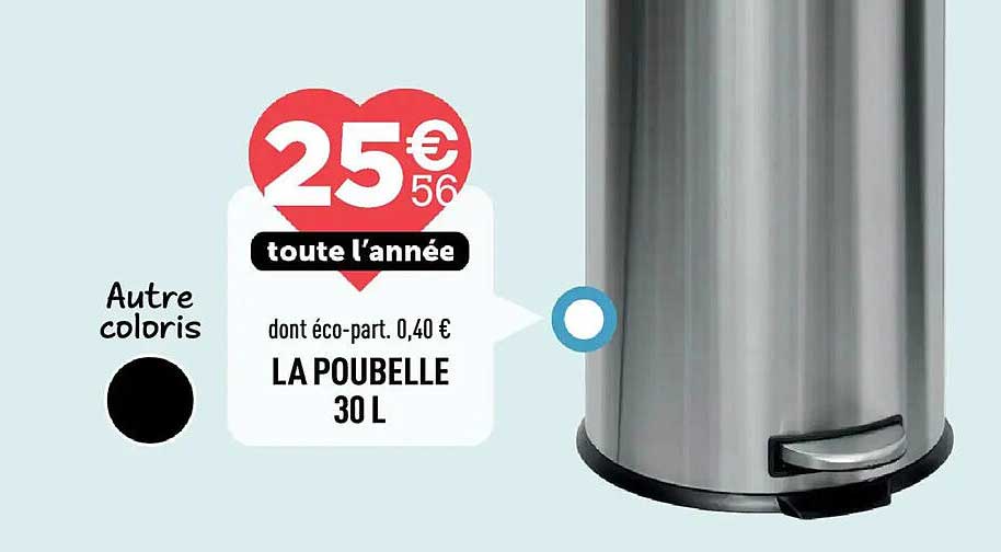 LA POUBELLE 30 L