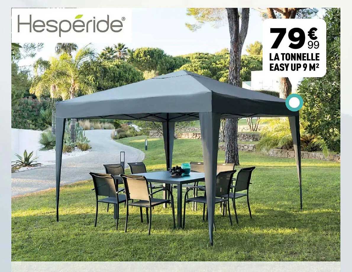 LA TONNELLE EASY UP 9 M²