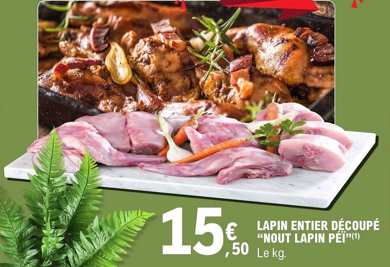 LAPIN ENTIER DÉCOUPÉ “NOUT LAPIN PÉI”(1)