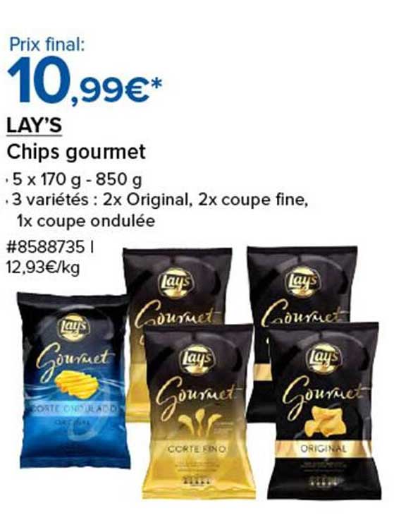 LAY'S Chips gourmet