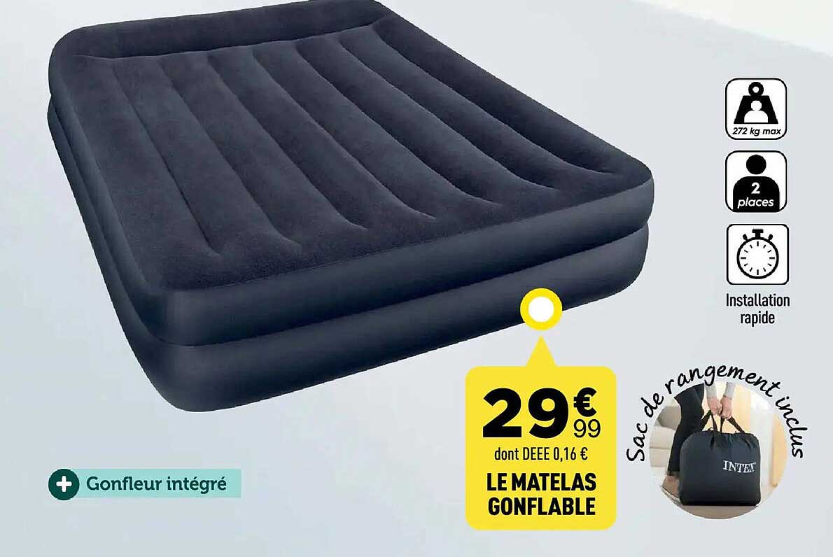 LE MATELAS GONFLABLE