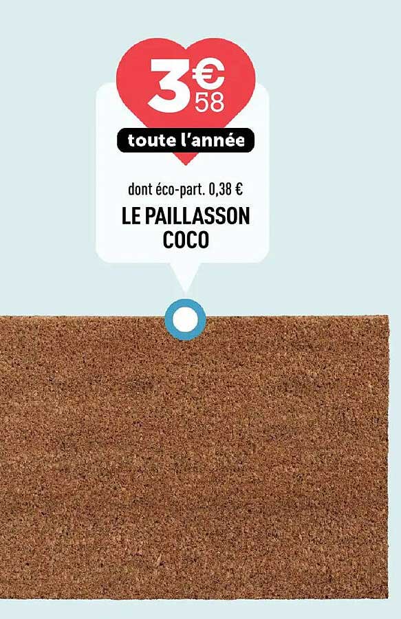 LE PAILLASSON COCO
