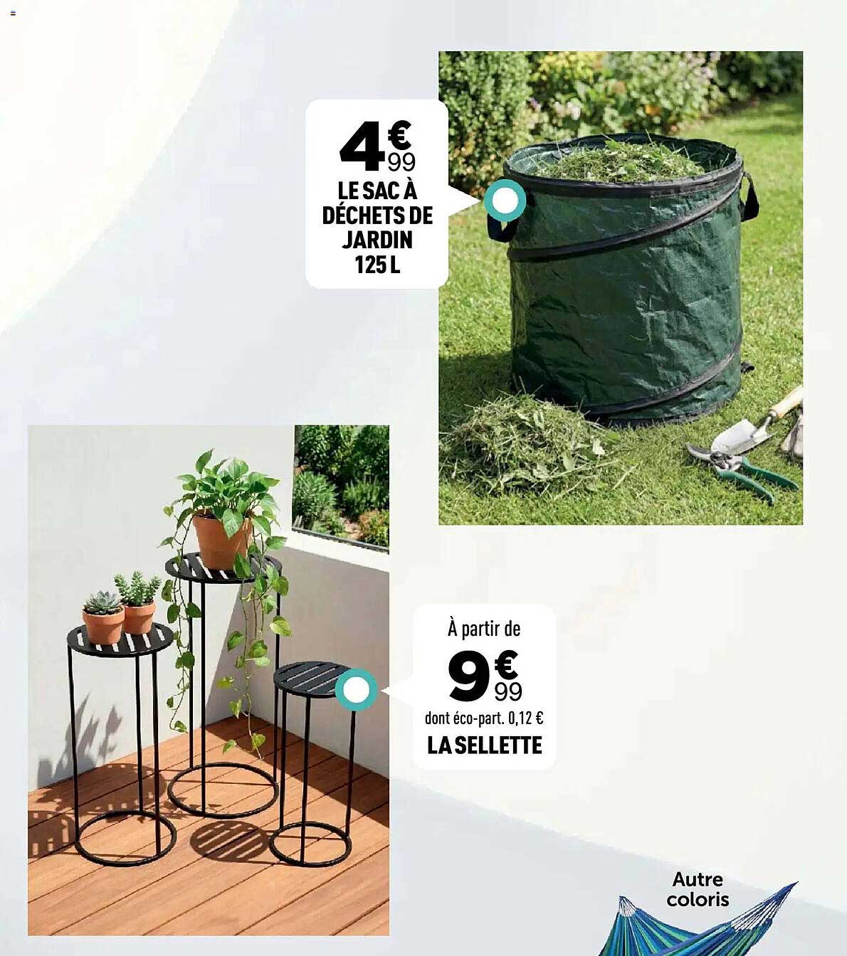 LE SAC À DÉCHETS DE JARDIN 125L