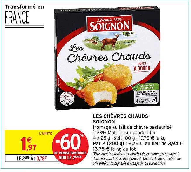 LES CHÈVRES CHAUDS SOIGNON