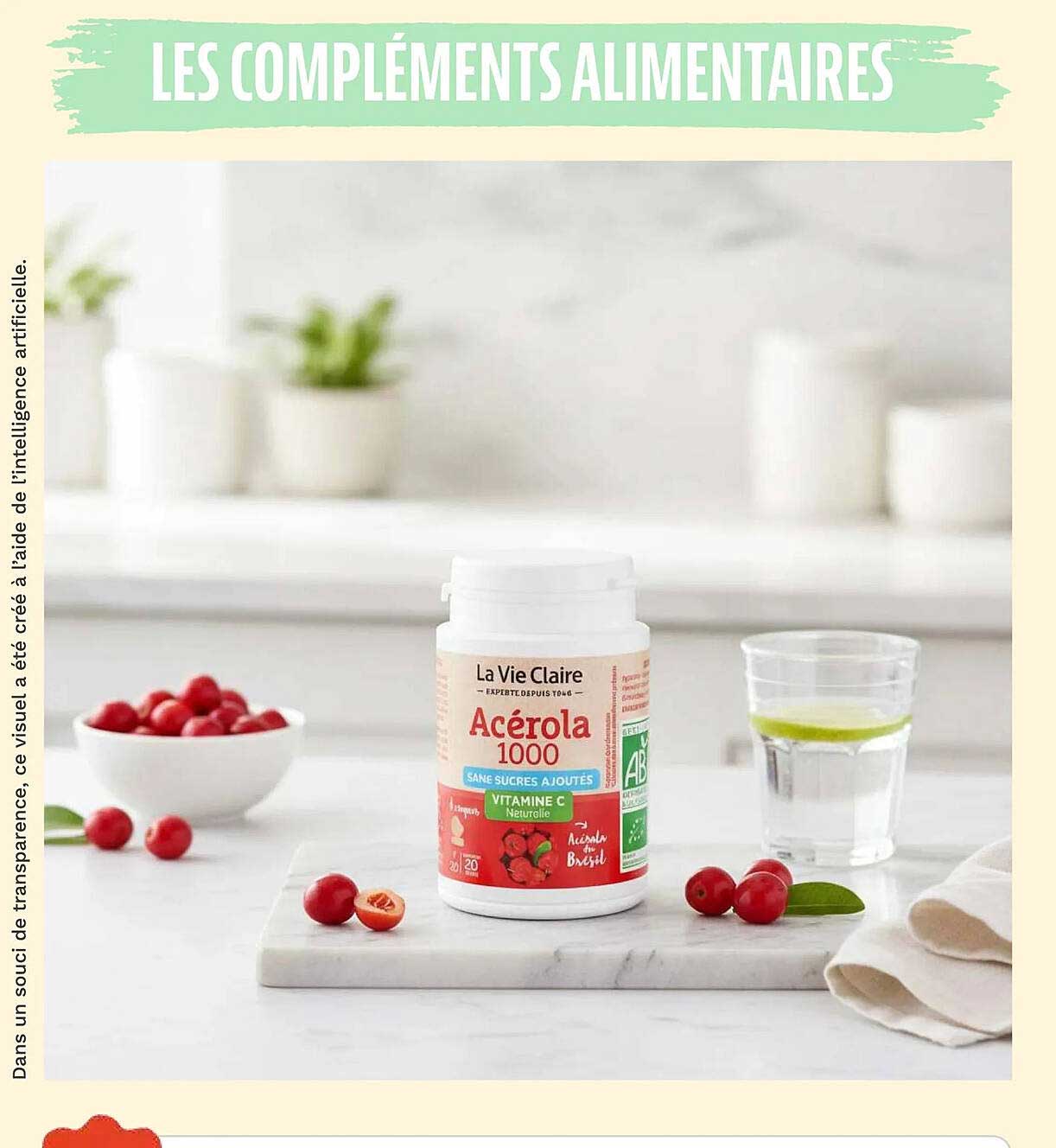 LES COMPLÉMENTS ALIMENTAIRES