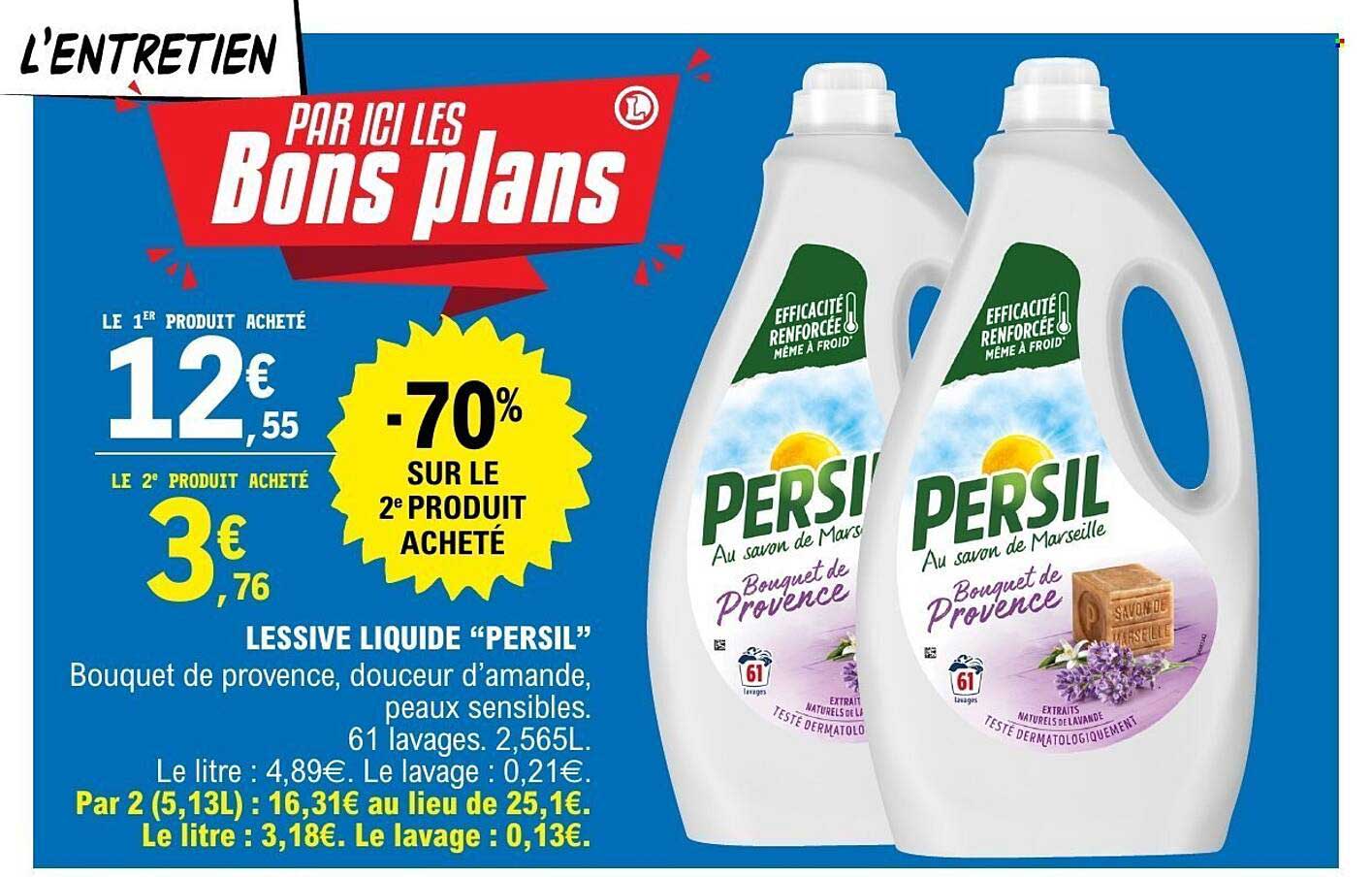 LESSIVE LIQUIDE “PERSIL”