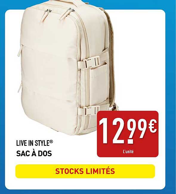 LIVE IN STYLE® SAC À DOS
