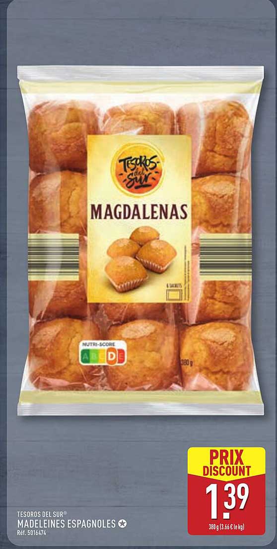 MADELEINES ESPAGNOLES
