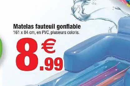 Matelas fauteuil gonflable