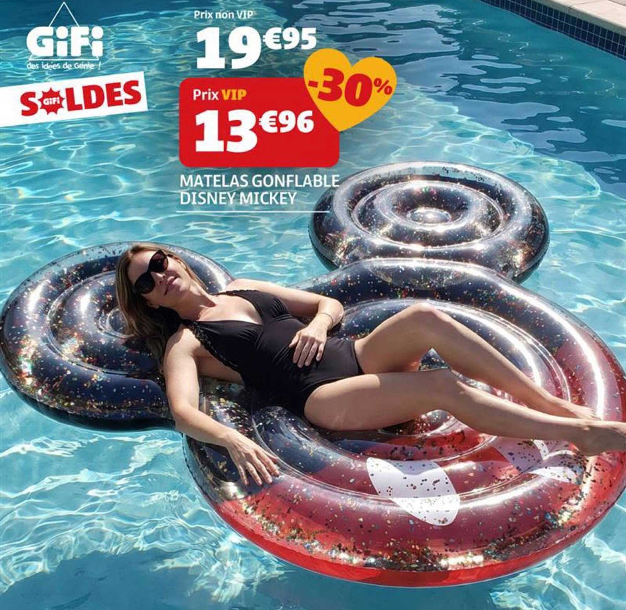 MATELAS GONFLABLE DISNEY MICKEY