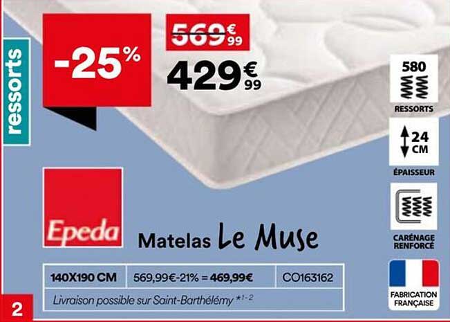 Matelas Le Muse