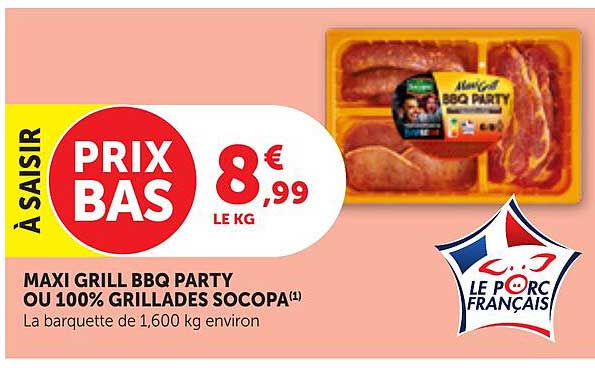 MAXI GRILL BBQ PARTY OU 100% GRILLADES SOCOPA(1)
