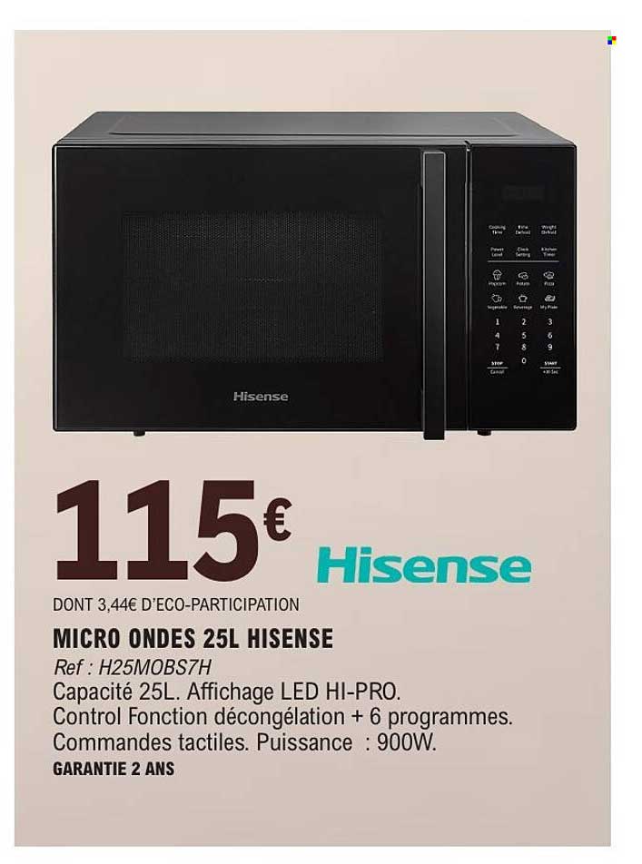 MICRO ONDES 25L HISENSE