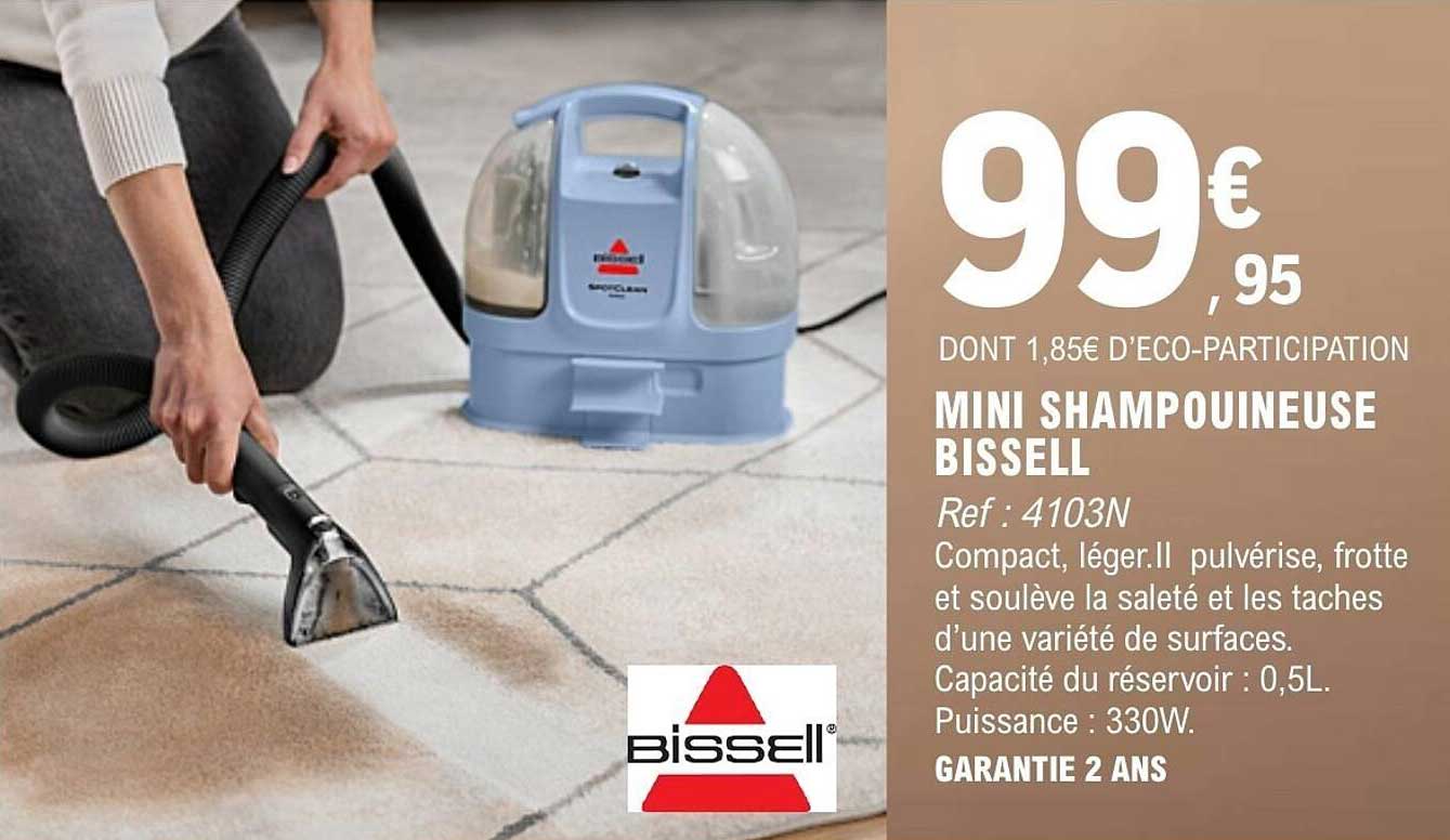 MINI SHAMPOUINEUSE BISSELL