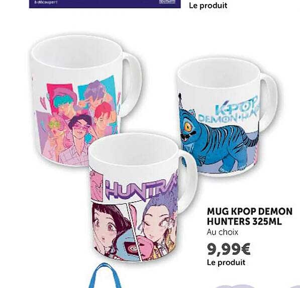 MUG KPOP DEMON HUNTERS 325ML