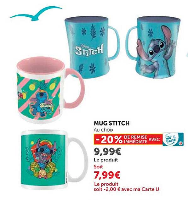 MUG STITCH Au choix