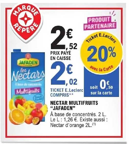 NECTAR MULTIFRUITS “JAFADEN”