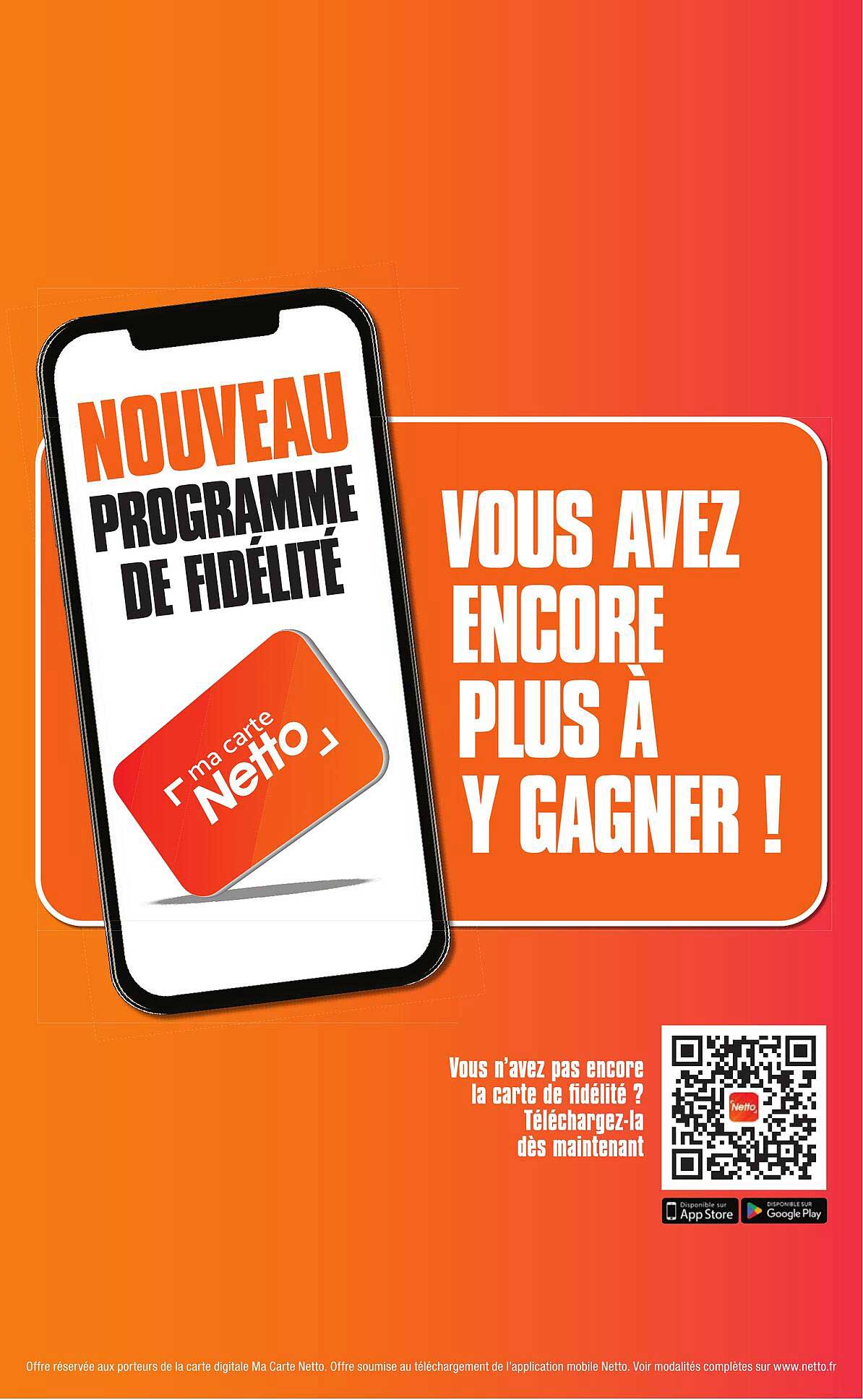 NOUVEAU PROGRAMME DE FIDÉLITÉ