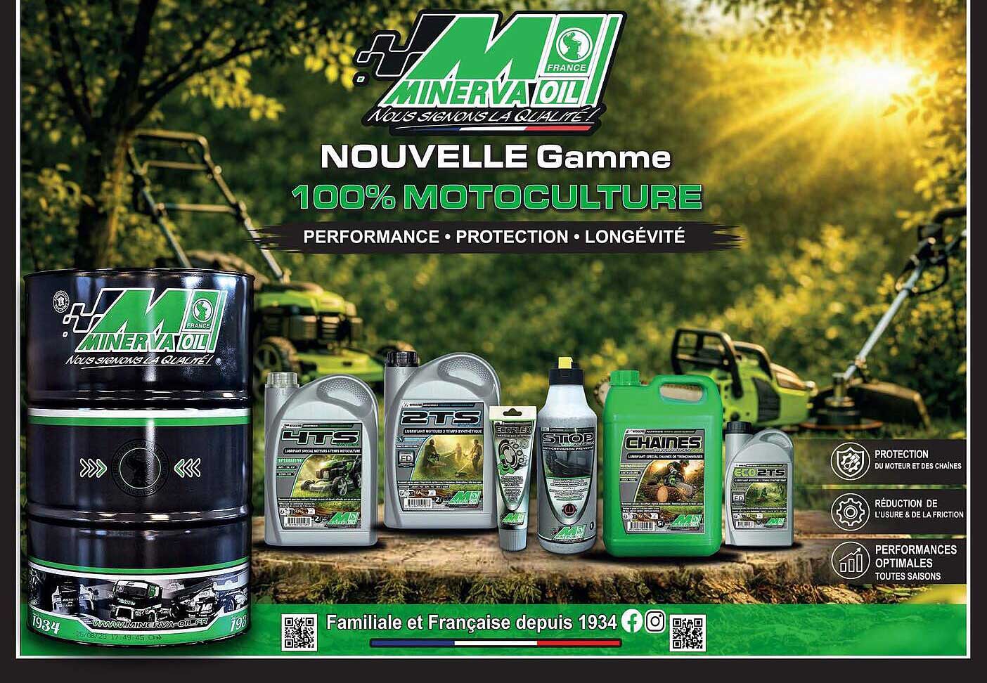 NOUVELLE Gamme 100% MOTOCULTURE
