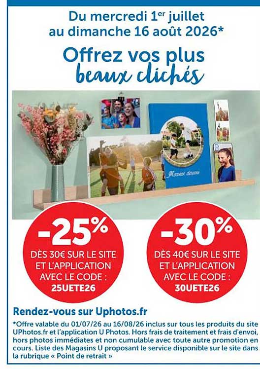 Offrez vos plus beaux clichés