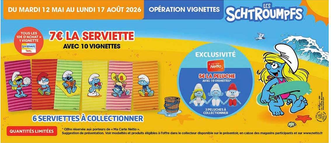 OPÉRATION VIGNETTES LES SCHTROUMPFS