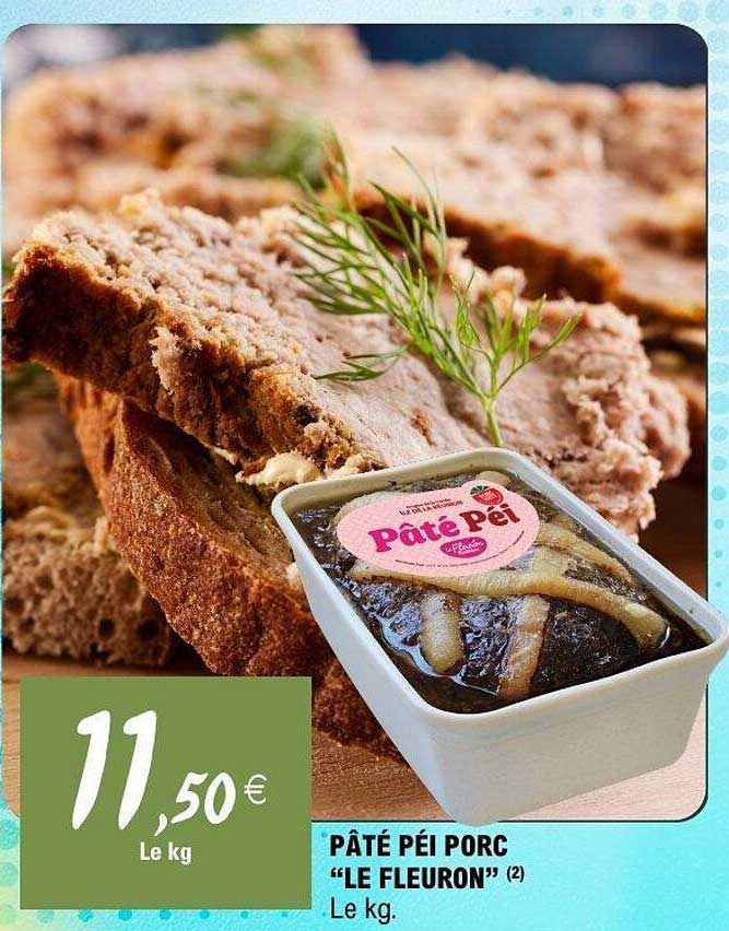 PÂTÉ PÉI PORC “LE FLEURON” (2)