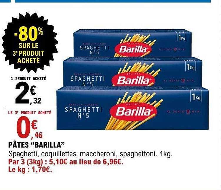 PÂTES “BARILLA”