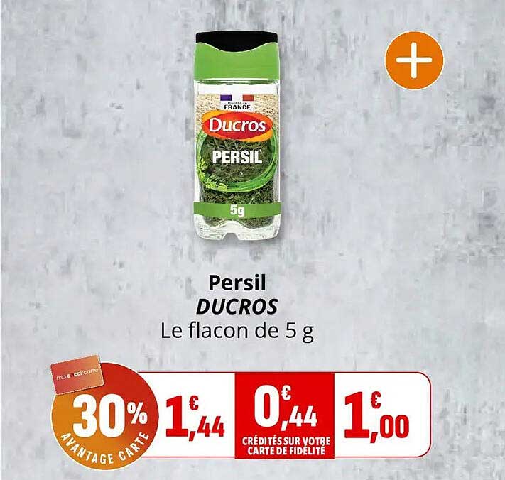 Persil DUCROS Le flacon de 5 g