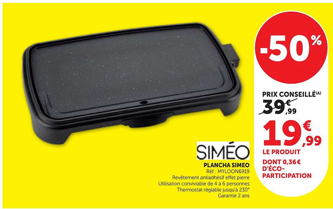 PLANCHA SIMÉO