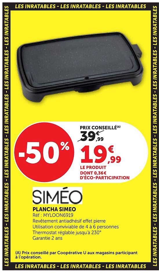 PLANCHA SIMEO