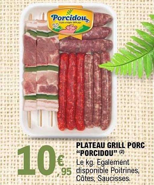 PLATEAU GRILL PORC “PORCIDOU” (2)