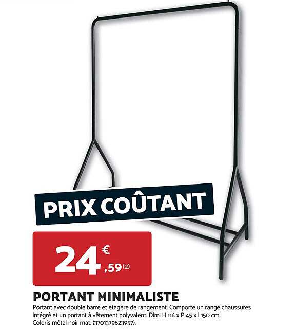 PORTANT MINIMALISTE
