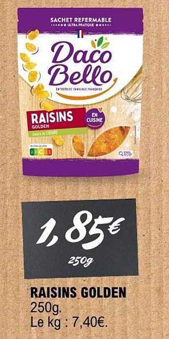 RAISINS GOLDEN